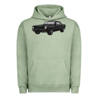 Pigment Oil Green classic car Urban Hoodie - MaliasSmallBusiness