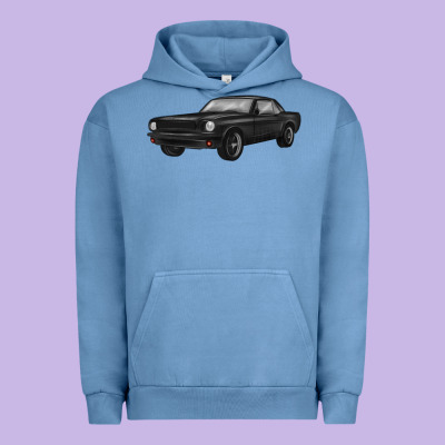 Classic Car Urban Hoodie Designed By Maliassmallbusiness
