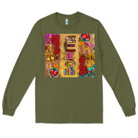 Army Green Bonita Long Sleeve Tee - RanaPortraitStore