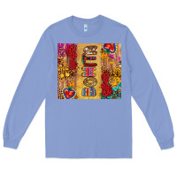 Colony Blue Bonita Long Sleeve Tee - RanaPortraitStore