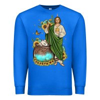 True Royal san judas coffee cup sunflower Premium Sweatshirt - JahusDesignShop
