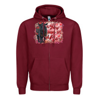 Burgundy you moo ve  me black angus Zipper Hoodie - RanaPortraitStore