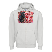 Dove Grey you moo ve  me black angus Zipper Hoodie - RanaPortraitStore
