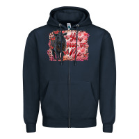 Navy you moo ve  me black angus Zipper Hoodie - RanaPortraitStore