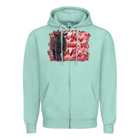 Seafoam you moo ve  me black angus Zipper Hoodie - RanaPortraitStore