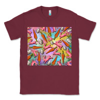 Burgundy Easter bunny carrot and quail egg Classic Tee - RanaPortraitStore
