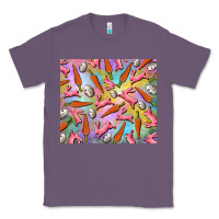 Lavender Easter bunny carrot and quail egg Classic Tee - RanaPortraitStore