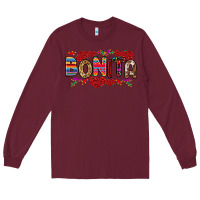 Burgundy Bonita Long Sleeve Tee - RanaPortraitStore