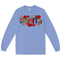 Colony Blue Bonita Long Sleeve Tee - RanaPortraitStore
