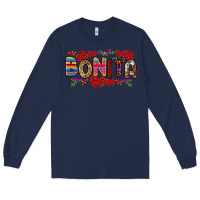 Navy Bonita Long Sleeve Tee - RanaPortraitStore