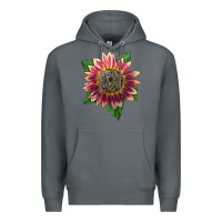 Rock crimson blaze sunflower Premium Hoodie - LillyAllenDesigns