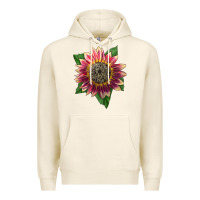 Tofu crimson blaze sunflower Premium Hoodie - LillyAllenDesigns