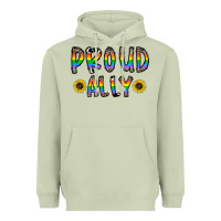 Matcha proud ally Heavyweight Hoodie - CowhideDigitalArt