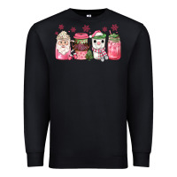 Black pink Christmas coffee Premium Sweatshirt - JahusDesignShop