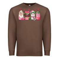 Chestnut pink Christmas coffee Premium Sweatshirt - JahusDesignShop