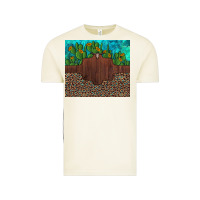 Vintage Arctic custom cactus and sunflowers leopard turquoise Vintage Tee - Artiststas
