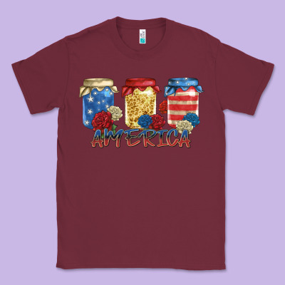 Classic Tee america mason jar