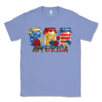 Colony Blue america mason jar Classic Tee - Zillion Design Studio