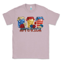 Lilac america mason jar Classic Tee - Zillion Design Studio