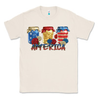 Natural america mason jar Classic Tee - Zillion Design Studio