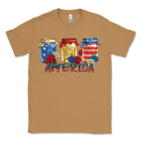 Toasted Coconut america mason jar Classic Tee - Zillion Design Studio