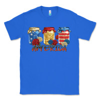 True Royal america mason jar Classic Tee - Zillion Design Studio