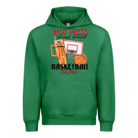 Emerald hot mess always stressed basketball mama Urban Hoodie - MaliasSmallBusiness