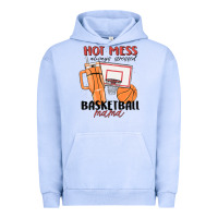 Pigment Grape Ice hot mess always stressed basketball mama Urban Hoodie - MaliasSmallBusiness
