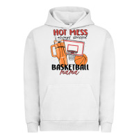 Pigment Lunar Rock hot mess always stressed basketball mama Urban Hoodie - MaliasSmallBusiness