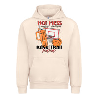 Sandshell hot mess always stressed basketball mama Urban Hoodie - MaliasSmallBusiness
