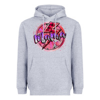 Heather Grey mama valentine Heavyweight Hoodie - RacoonDesign