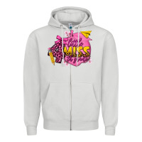 Dove Grey little miss 4th grade Zipper Hoodie - texasbilliewilder