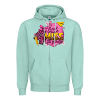 Seafoam little miss 4th grade Zipper Hoodie - texasbilliewilder