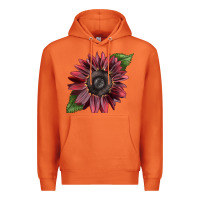 Carrot chocolate sunflower Premium Hoodie - LillyAllenDesigns