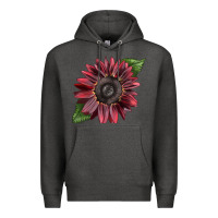 Chocolate Sunflower Premium Hoodie | Teevron