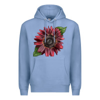 Colony Blue chocolate sunflower Premium Hoodie - LillyAllenDesigns