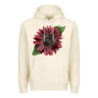 Tofu chocolate sunflower Premium Hoodie - LillyAllenDesigns