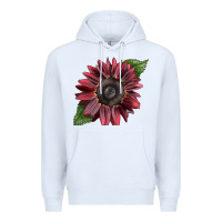 White chocolate sunflower Premium Hoodie - LillyAllenDesigns