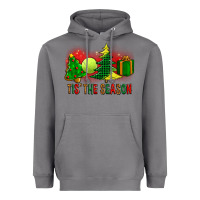 Storm tis the season christmas with tennis ball and tree cookie Heavyweight Hoodie - FaDigitalArtStudio