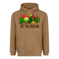 Toasted Coconut tis the season christmas with tennis ball and tree cookie Heavyweight Hoodie - FaDigitalArtStudio