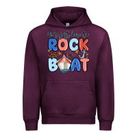 Mauve Wine were just here to rock the boat Urban Hoodie - MaliasSmallBusiness