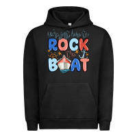 Pigment Black were just here to rock the boat Urban Hoodie - MaliasSmallBusiness
