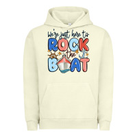 Pigment Pistachio were just here to rock the boat Urban Hoodie - MaliasSmallBusiness
