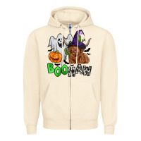 Sandshell boohaw Zipper Hoodie - Zillion Design Studio