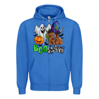 True Royal boohaw Zipper Hoodie - Zillion Design Studio