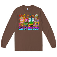 Chestnut Day of the dead coffee cups Long Sleeve Tee - RanaPortraitStore