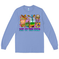 Colony Blue Day of the dead coffee cups Long Sleeve Tee - RanaPortraitStore