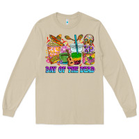 Mushroom Day of the dead coffee cups Long Sleeve Tee - RanaPortraitStore
