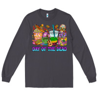 Smoke Day of the dead coffee cups Long Sleeve Tee - RanaPortraitStore