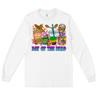 White Day of the dead coffee cups Long Sleeve Tee - RanaPortraitStore